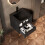 51cm Black Floating Bathroom Vanity Ceramic Sink Shelf Drawer Storage 3