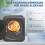 11. 4kg Mini Vented Tumble Dryer 800W 6 Programs LED Touchscreen 60 Wall-Mountable Grey 4