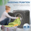 11. 4kg Mini Vented Tumble Dryer 800W 6 Programs LED Touchscreen 60 Wall-Mountable Grey 6