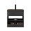 51cm Black Floating Bathroom Vanity Ceramic Sink Shelf Drawer Storage 8