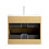 61cm Wood Grain Wall Mounted Vanity Ceramic Sink 2 Drawers Cabinet 8