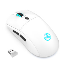 Kabellose Maus - Wiederaufladbar 2,4 G White