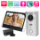 Home Security System With7In TFT LCD Video Door Phone Intercom Systems Two Way Audio Duplex Wireless Intercom Digital Processing Technology 4