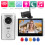 Home Security System With7In TFT LCD Video Door Phone Intercom Systems Two Way Audio Duplex Wireless Intercom Digital Processing Technology 5