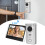 Home Security System With7In TFT LCD Video Door Phone Intercom Systems Two Way Audio Duplex Wireless Intercom Digital Processing Technology 6