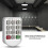 Cabinet Lock With Keypad Number Electronic Code Lock ABS Plastic Zinc Alloy Frame Energy Saving Feature Temporary Or Fixed Password Setup For Sauna 8