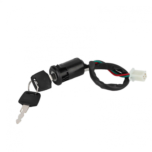 Kit de chicote elétrico com bobina solenóide, retificador e CDI compatível com quadriciclos e ATVs de 50cc, 70cc, 110cc e 125cc. 1