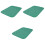 3Pcs Waterproof Green Pet Pee Pads High Absorbency Training Mats 4