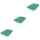 3Pcs Waterproof Green Pet Pee Pads High Absorbency Training Mats 6