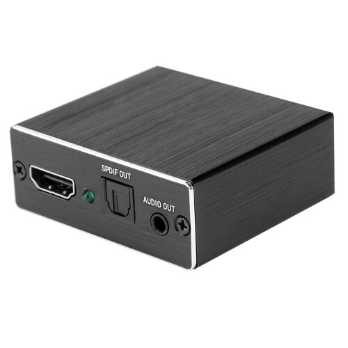HDMI Audio Extractor With Plug And Play Installation Supporting Wide Compatible Devices Featuring Optical Toslink SPDIF Output And Three Audio Mode 2