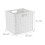 Storage Baskets Set of 4 - Durable Plastic Organisers 3