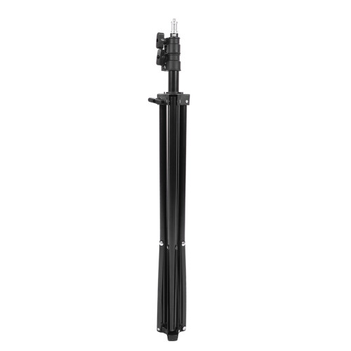 Universal Mounting Light Stand Photography Tripod Stable Support Compact Foldable Design Adjustable Height Studio Equipment Support Aluminum 2