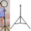 Universal Mounting Light Stand Photography Tripod Stable Support Compact Foldable Design Adjustable Height Studio Equipment Support Aluminum 6