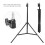 Universal Mounting Light Stand Photography Tripod Stable Support Compact Foldable Design Adjustable Height Studio Equipment Support Aluminum 7