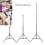 Universal Mounting Light Stand Photography Tripod Stable Support Compact Foldable Design Adjustable Height Studio Equipment Support Aluminum 8