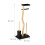 Toilet Roll Holder and Brush Set with Shelf 3