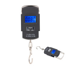 Digitale Gepäckwaage 50kg Tragbares Wiegewerkzeug für Reisen & Angeln