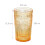 Vintage-Glasbecher, 4er-Set - Elegantes Design 3
