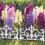 Vintage Gartenbeetzaun, 10 Gusseisenplatten 2
