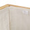 Walnut Wood Laundry Chest with Cushion Seat 5