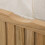 Walnut Wood Laundry Chest with Cushion Seat 6