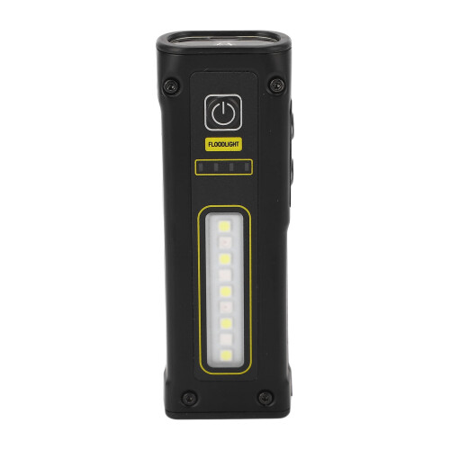 Rechargeable LED Work Light With COB Sidelight, Multiple Lighting Modes Exceptional Brightness Flashlight, Lightweight Magnetic Flashlight For 1