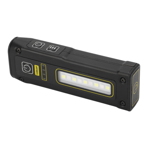 Rechargeable LED Work Light With COB Sidelight, Multiple Lighting Modes Exceptional Brightness Flashlight, Lightweight Magnetic Flashlight For 2