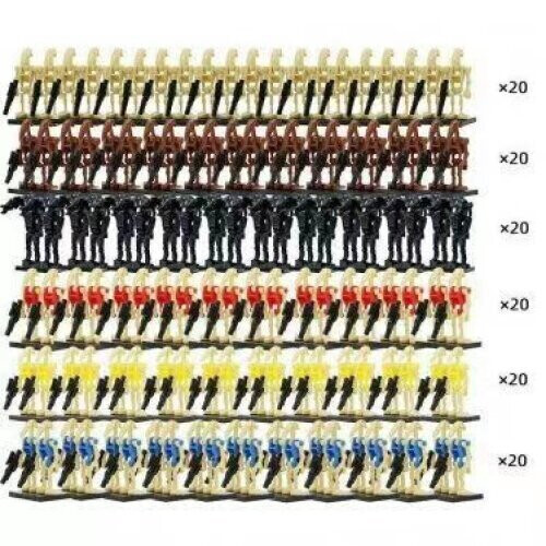 120pcs Star Wars Clone Troopers Minifigures Gift