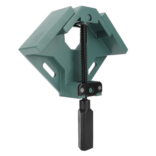 Woodworking Tools Right Angle Clamp Corner Clamp90Degree Aluminum Alloy Construction Shock Resistant Efficient And Convenient Single Handle Design 1