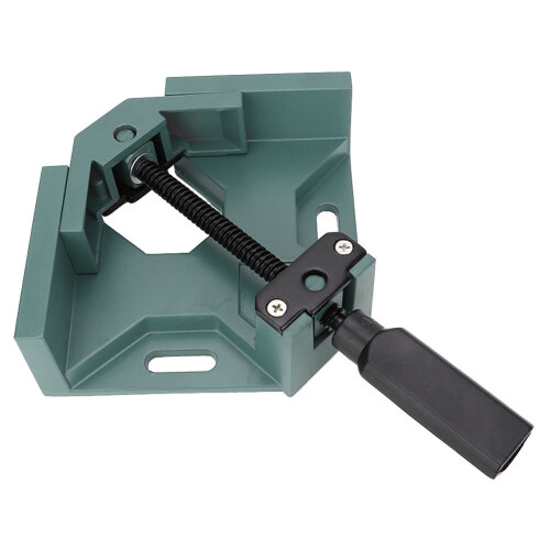 Woodworking Tools Right Angle Clamp Corner Clamp90Degree Aluminum Alloy Construction Shock Resistant Efficient And Convenient Single Handle Design 2