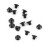 M3 Countersunk Flat Head Hex Socket Bolts 200Pcs Durable Machine Fastener Set 1