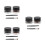 6Pcs Eye Shadow Cream Set Assorted Colors Sweat Resistant Makeup Kit 9