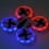 Mini Drone with Remote Controller, LED Night Light Crash Proof Headless Mode Auto Hovering Easy Operation3D Flip for Kids and Beginners One Key Take 6