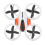 Mini Drone with Remote Controller, LED Night Light Crash Proof Headless Mode Auto Hovering Easy Operation3D Flip for Kids and Beginners One Key Take 7