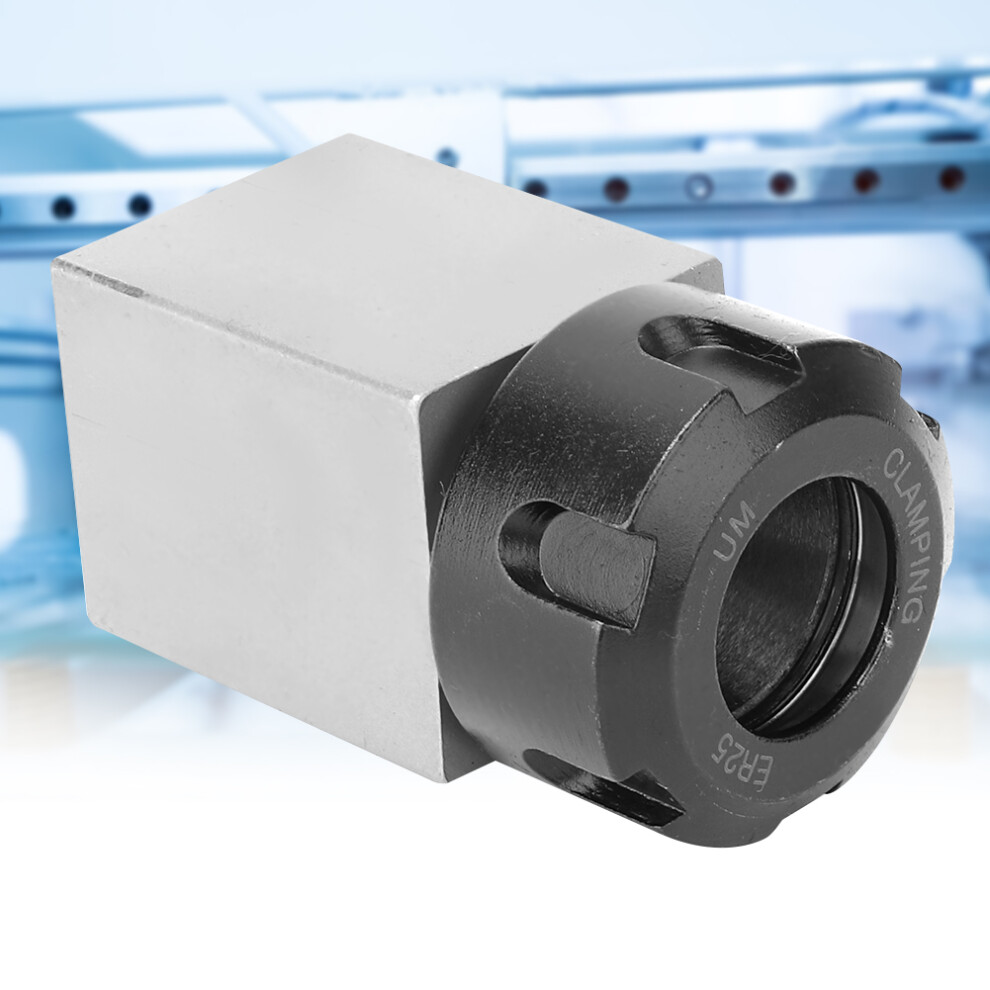 Steel ER25 Collet Chuck Block