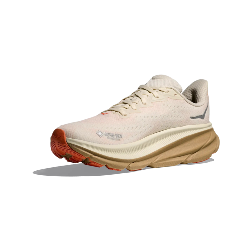 Hoka Hoka Clifton 9 Gore Tex Khaki Egg Shell UK 4 2