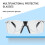 Safety Goggles PC Windproof Waterproof HD Lens 11
