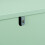 Turquoise Rattan Sideboard - 2 Compartments, 4 Drawers 6