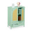 Turquoise Rattan Sideboard - 2 Compartments, 4 Drawers 8