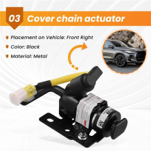 For QX55 QX50 2020-2025 Front Hood Bonnet Hinge Actuator Assembly 25344-5NA0A 253445NA0A Right