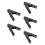 5Pcs Black Rose Leaf Thorn Stripper Tool Durable Floral Remover 7