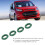 Gear Shift Bushing Kit Replacement Premium Quality ABS Easy To Replace Durable And Lightweight Improved Functionality For Vauxhall Astra Combo Meriva 7
