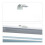 Transparentes wasserabweisendes Badezimmerrollo 5
