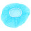 3pcs Waterproof Shower Caps, Elastic, One Size Fits All 4