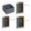 Mueble de baño alto con estantes ajustables 4