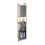Mueble de baño alto con estantes ajustables 9
