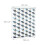Wasserabweisendes Badrollo, geometrisches Design 3