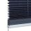 Translucent Grey Pleated Blinds - No Drill, Polyester 7