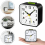 Ρολόι Ξυπνητήρι Quartz με Νυχτερινό Φως χωρίς Tick Snooze Αθόρυβο Μικρό Ρολόι Κομοδίνου 1
