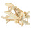 Modellino di aereo in legno marrone chiaro, puzzle da assemblare e dipingere. 1